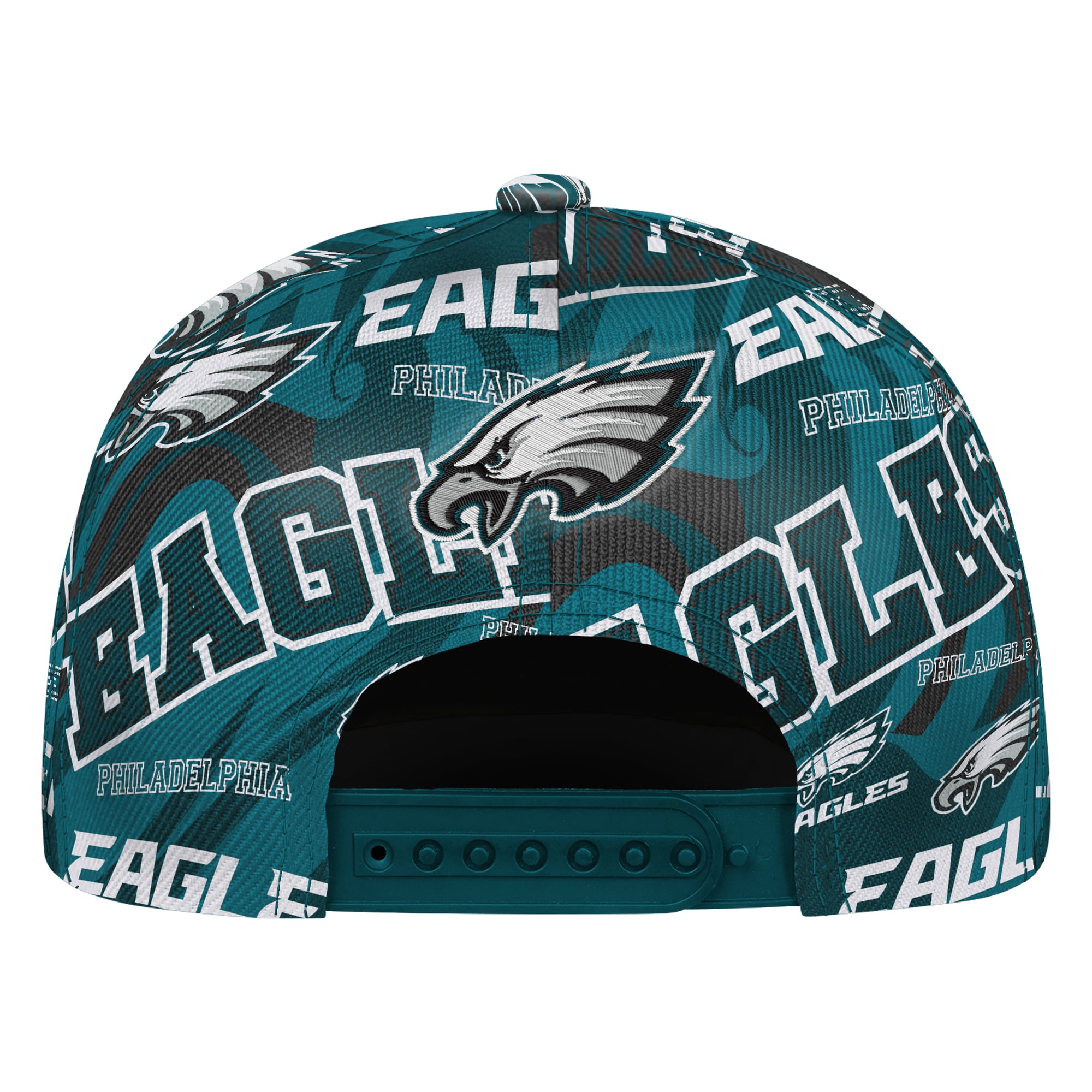 Youth Outerstuff Midnight Green Philadelphia Eagles Shift Adjustable Hat