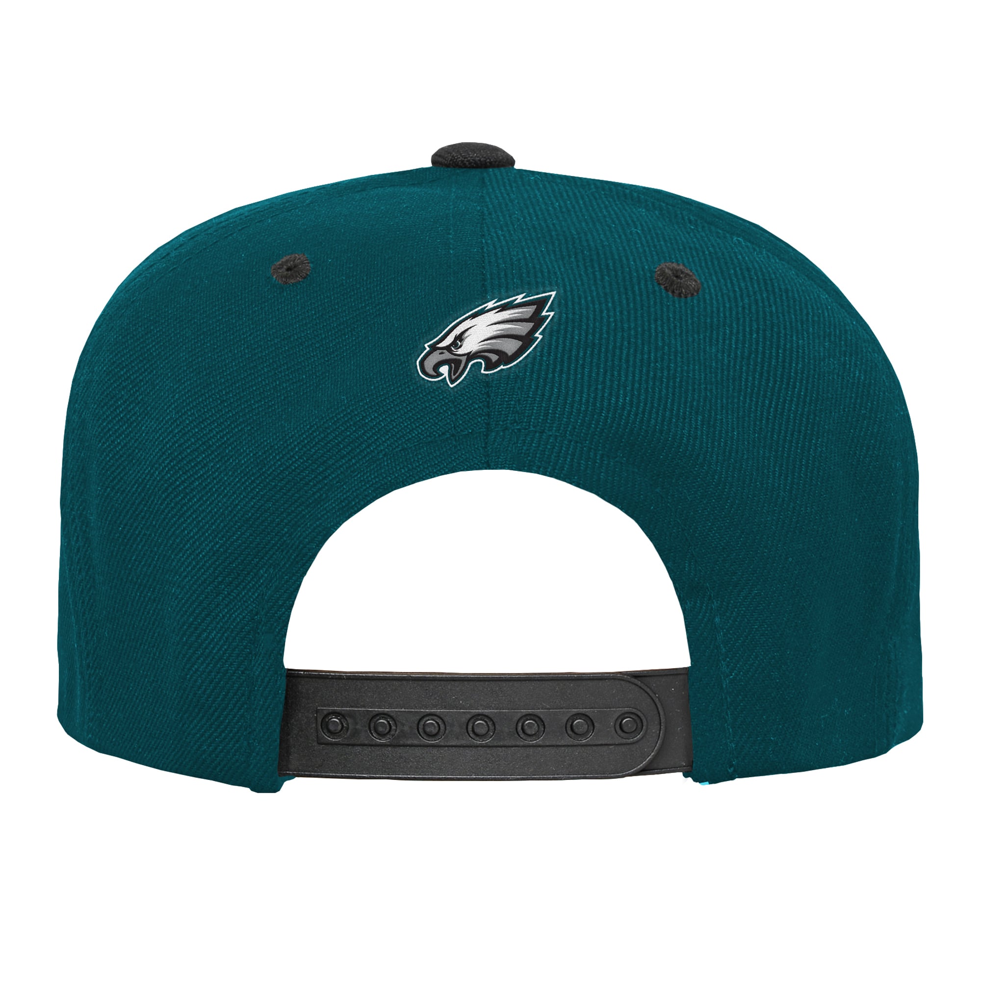 Casquette snapback Youth Outerstuff vert nuit/noir des Eagles de Philadelphie