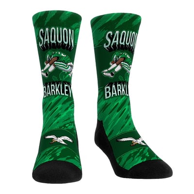 Saquon Barkley Philadelphia Eagles Rock Em Youth Player Celebration Crew Socks