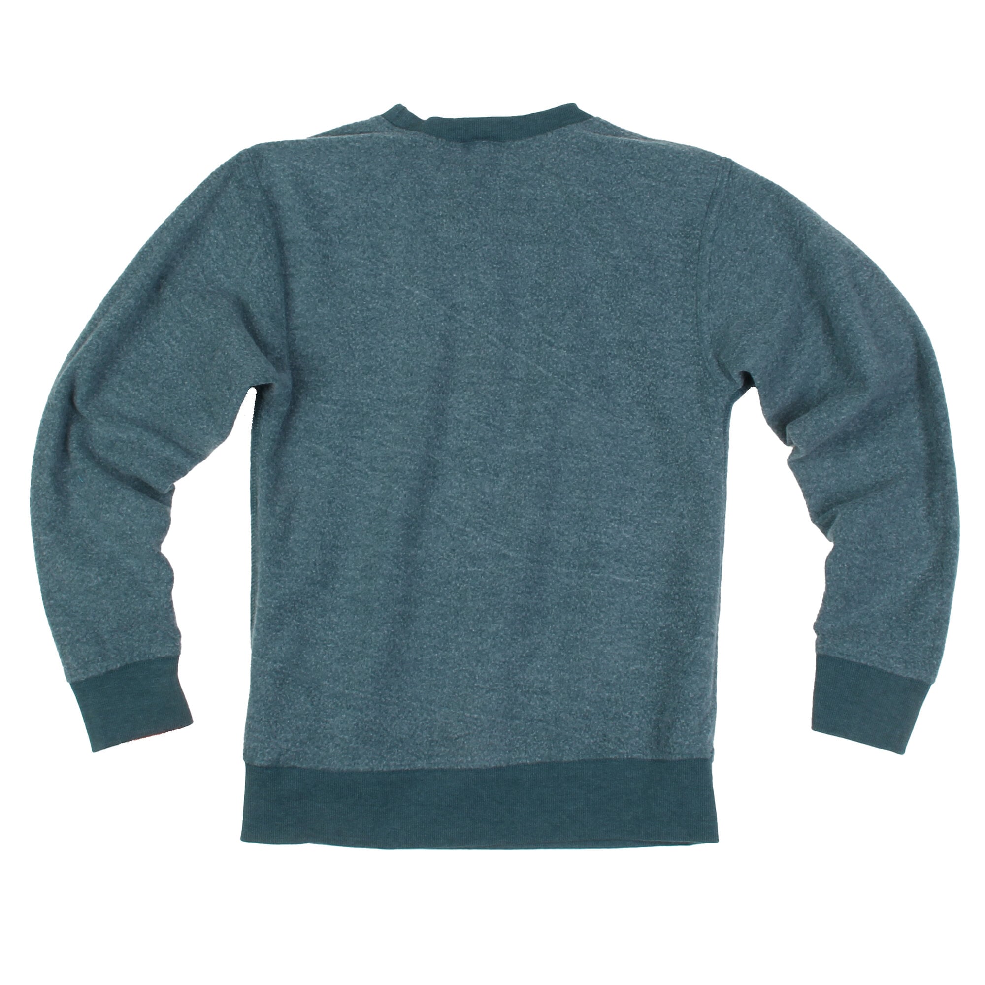 Youth Wes & Willy  Midnight Green Philadelphia Eagles Reversible Fleece Sweatshirt