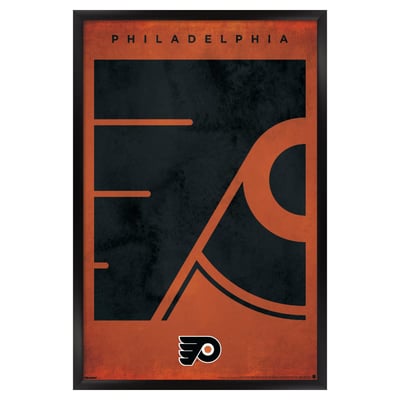  Philadelphia Flyers 23" x 34" Framed Poster