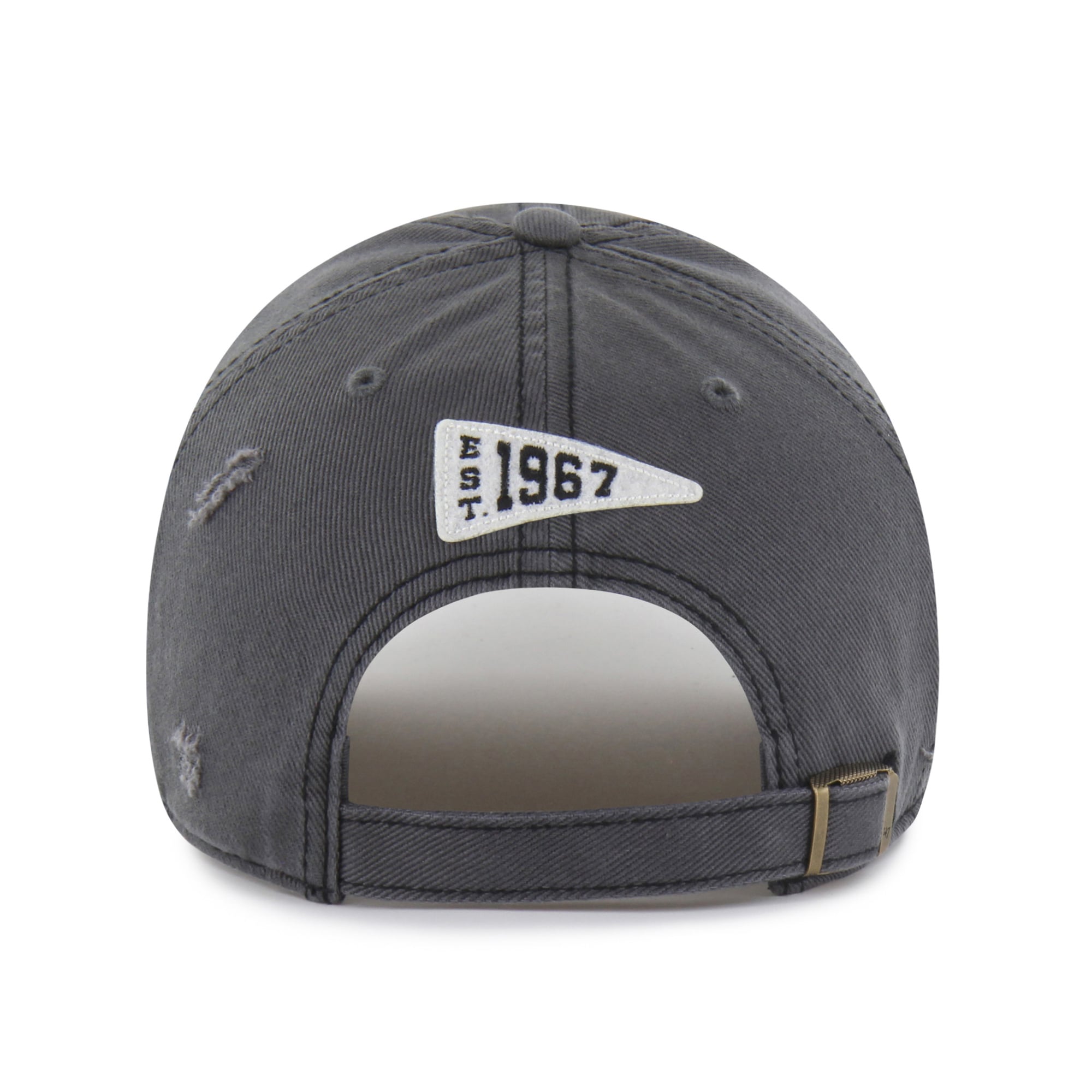 Casquette ajustable Philadelphia Flyers Seymoore noire '47 avec application vieillie