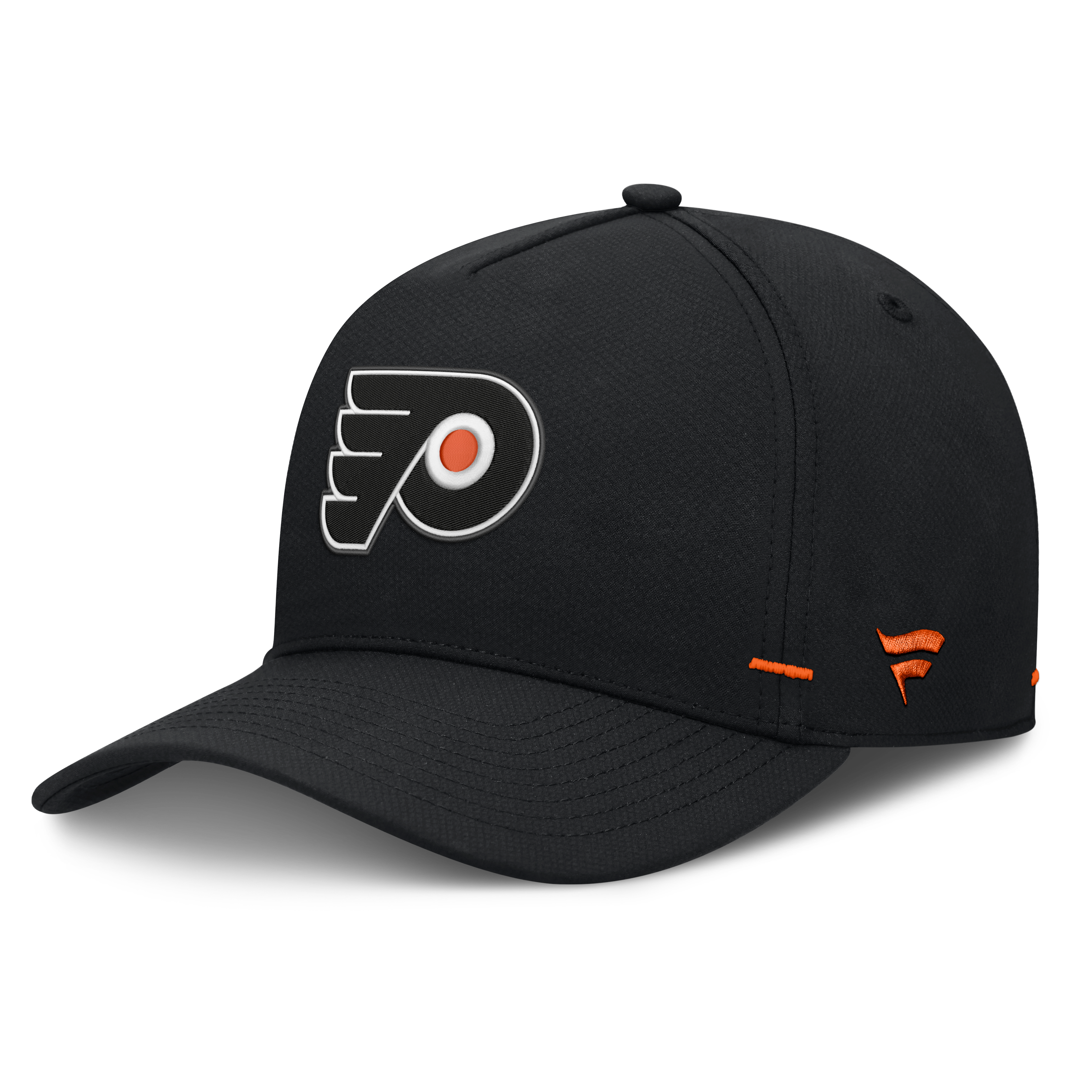 Casquette ajustable Fanatics noire authentique Philadelphia Flyers Pro Rink Bar Tacks pour homme