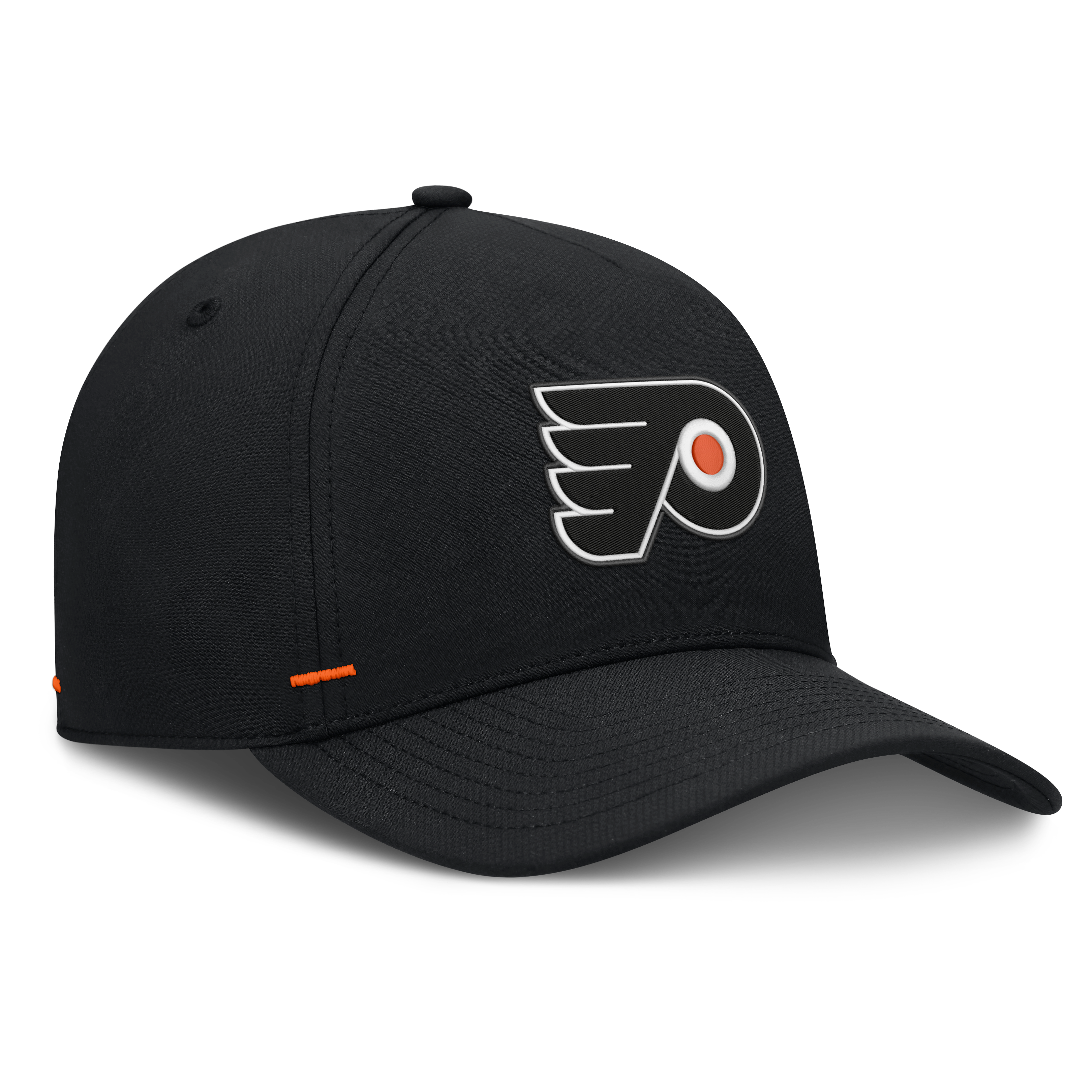 Men's Fanatics Black Philadelphia Flyers Authentic Pro Rink Bar Tacks A-Frame Adjustable Hat