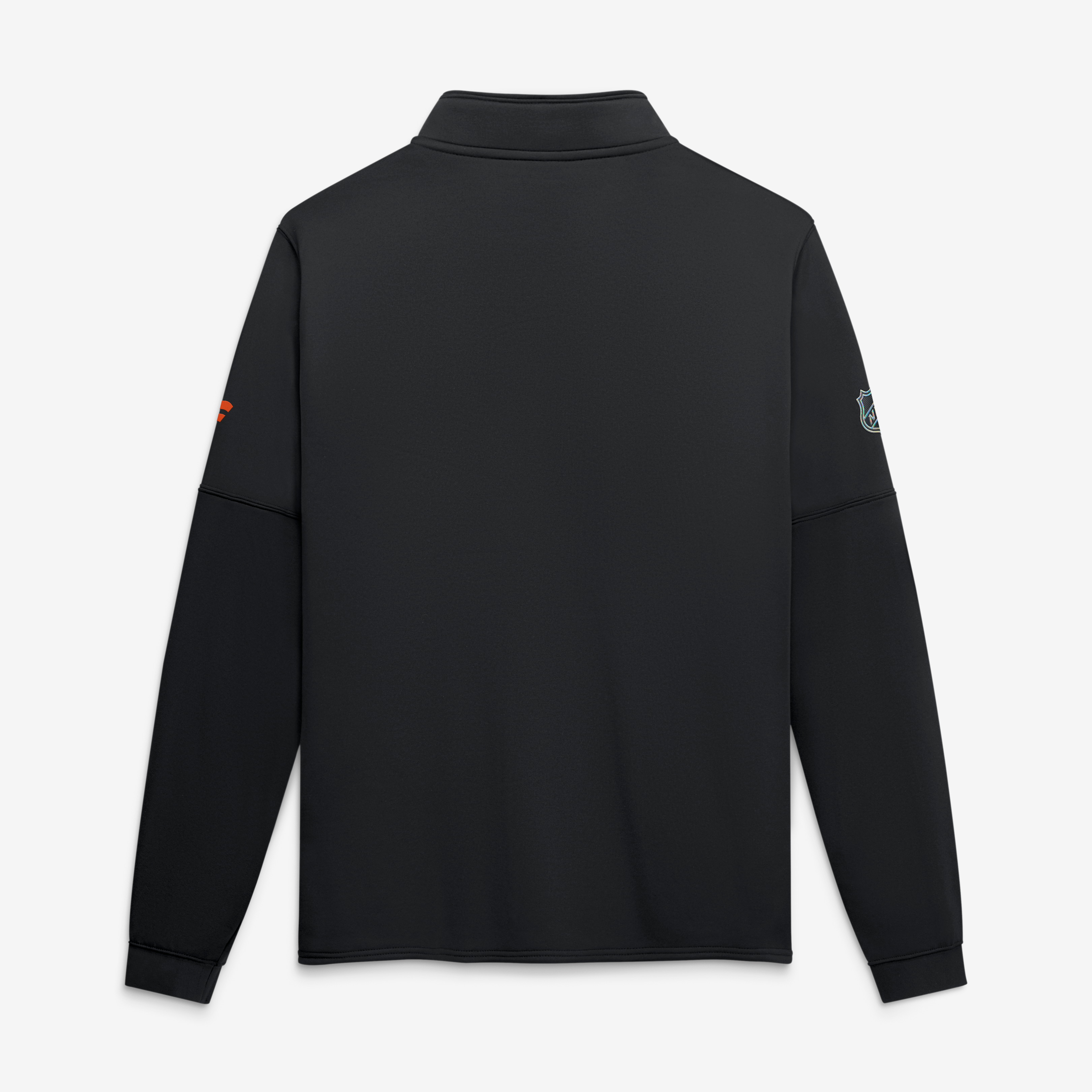 Men's Fanatics Black Philadelphia Flyers Authentic Pro Rink Fleece Full-Zip Jacket