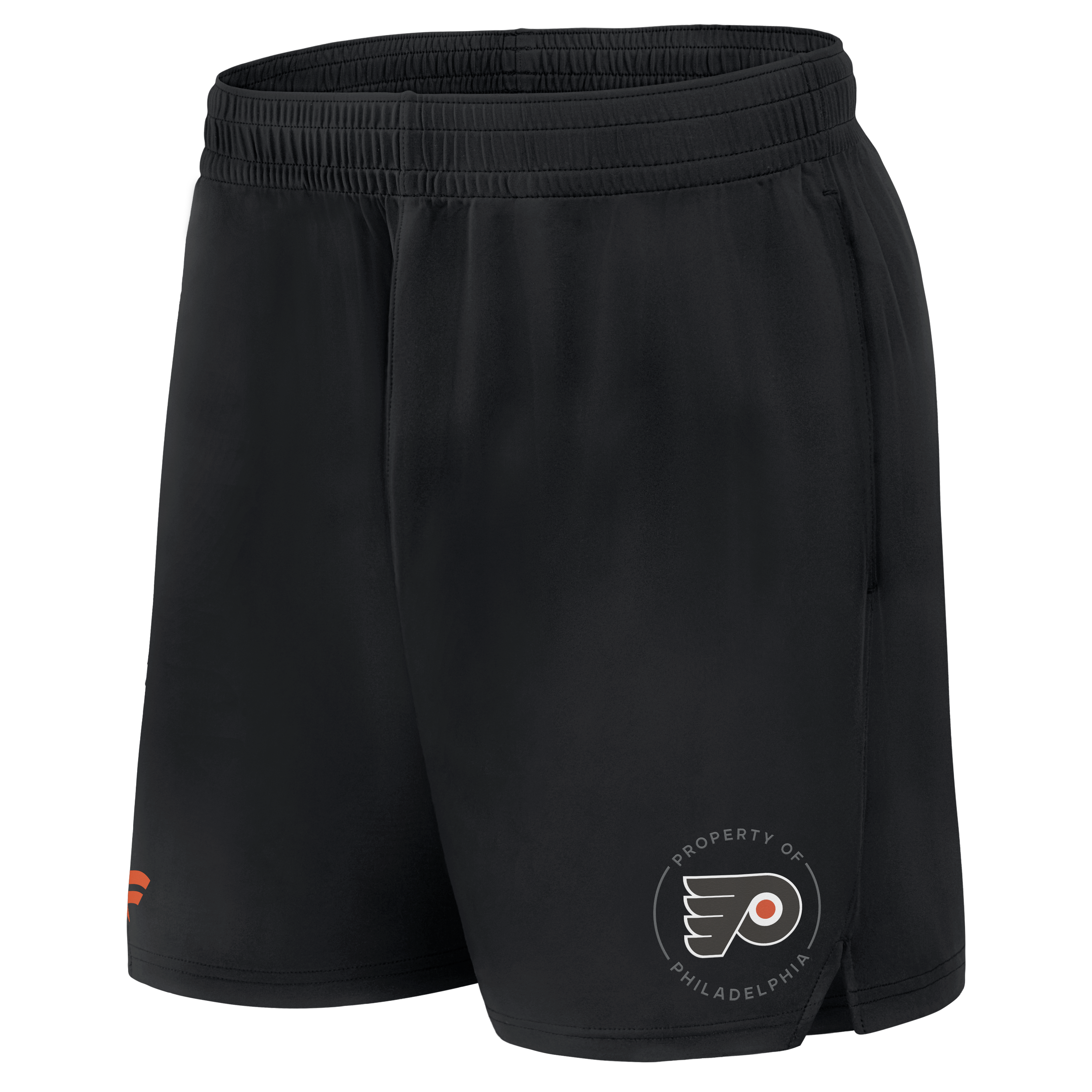 Men's Fanatics Black Philadelphia Flyers Authentic Pro Training Shorts