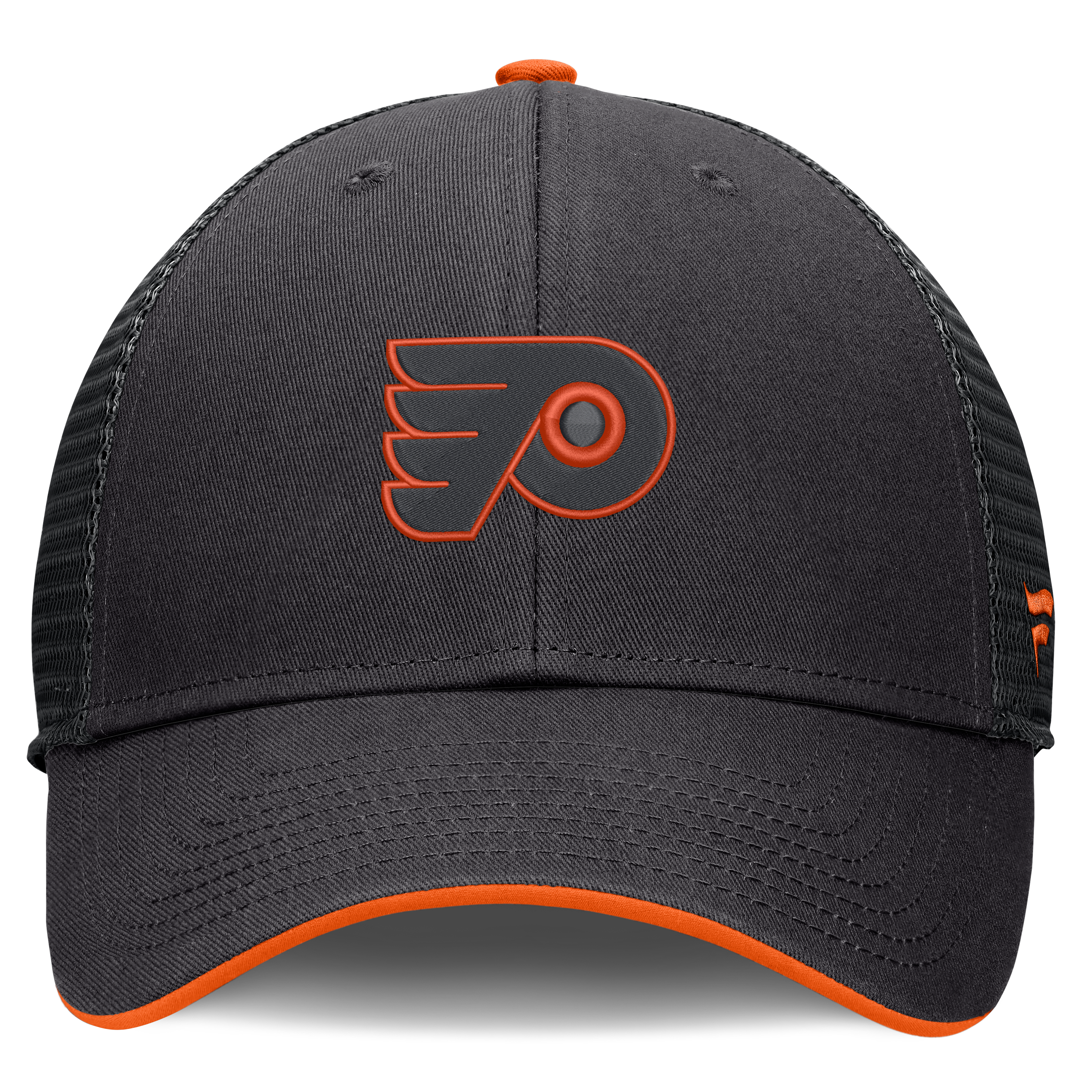 Casquette trucker ajustable Fanatics noire Philadelphia Flyers Fundamental Limits pour homme