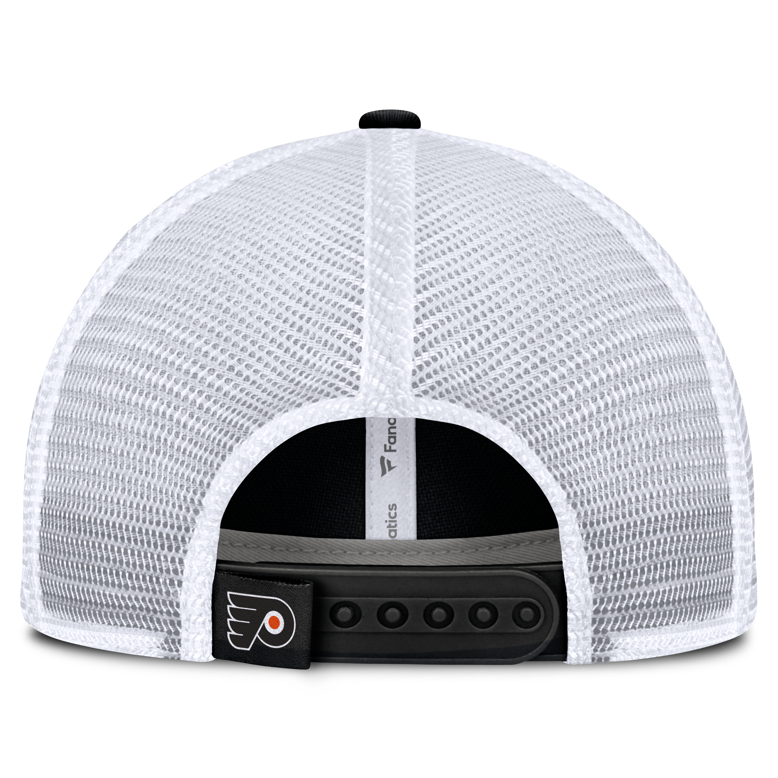 Casquette trucker ajustable Fanatics noire Philadelphia Flyers Fundamental Underline pour homme