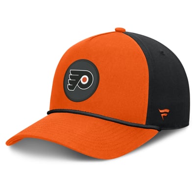 Men's Philadelphia Flyers Fanatics Orange Authentic Pro Rink A-Frame Adjustable Hat