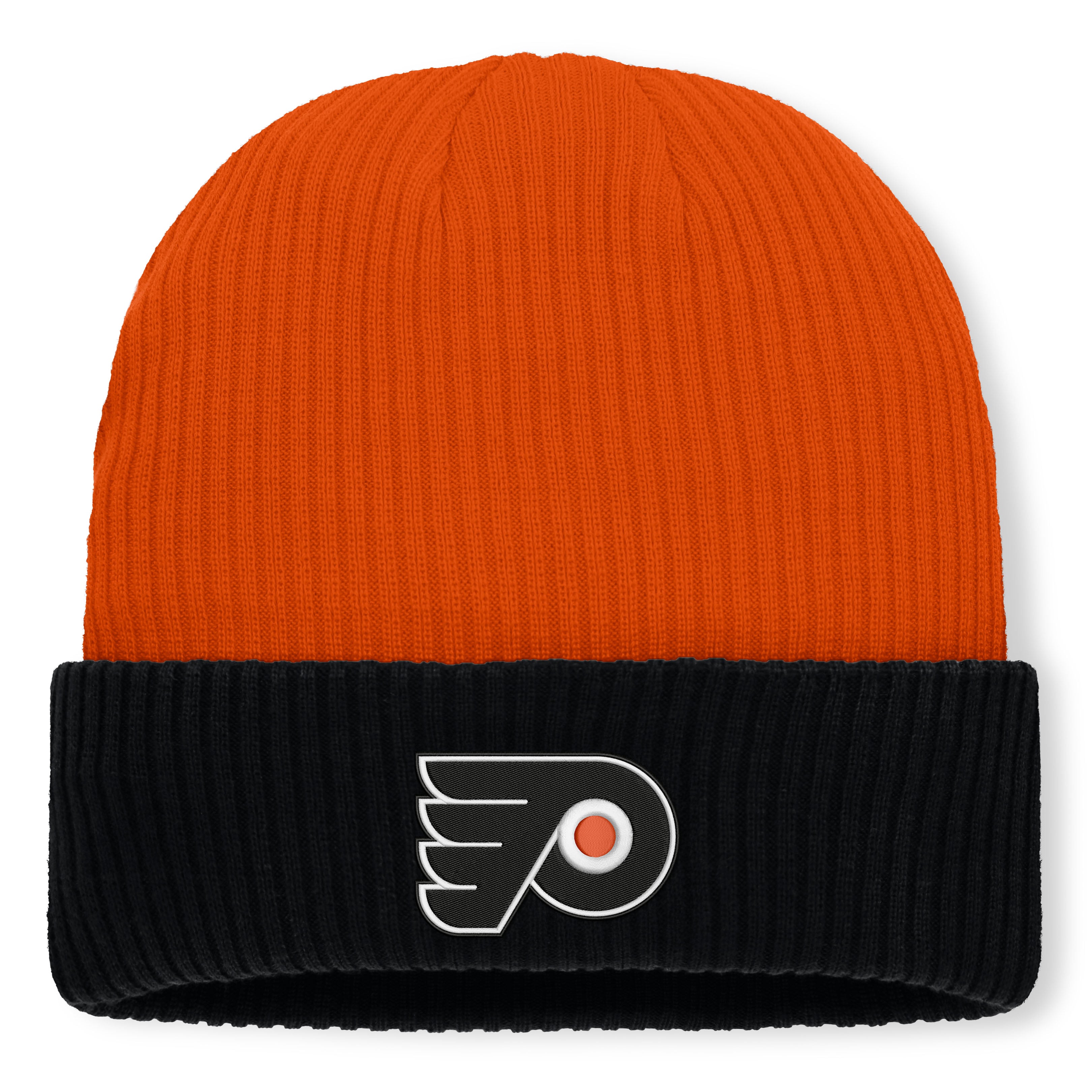 Bonnet à revers authentique Pro Rink des Flyers de Philadelphie, orange Fanatics, pour homme