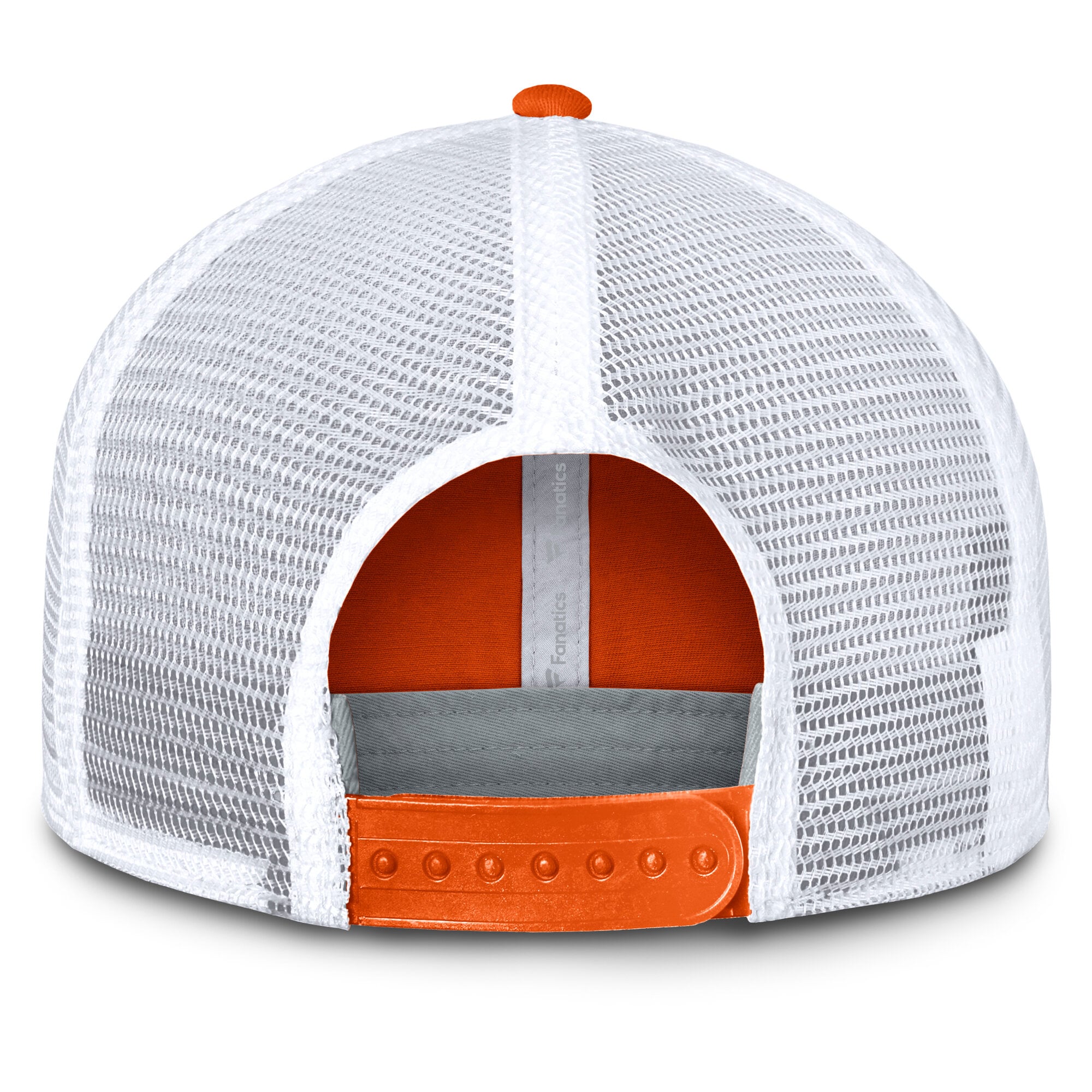 Casquette ajustable Fanatics orange/blanche pour homme avec logo principal des Flyers de Philadelphie