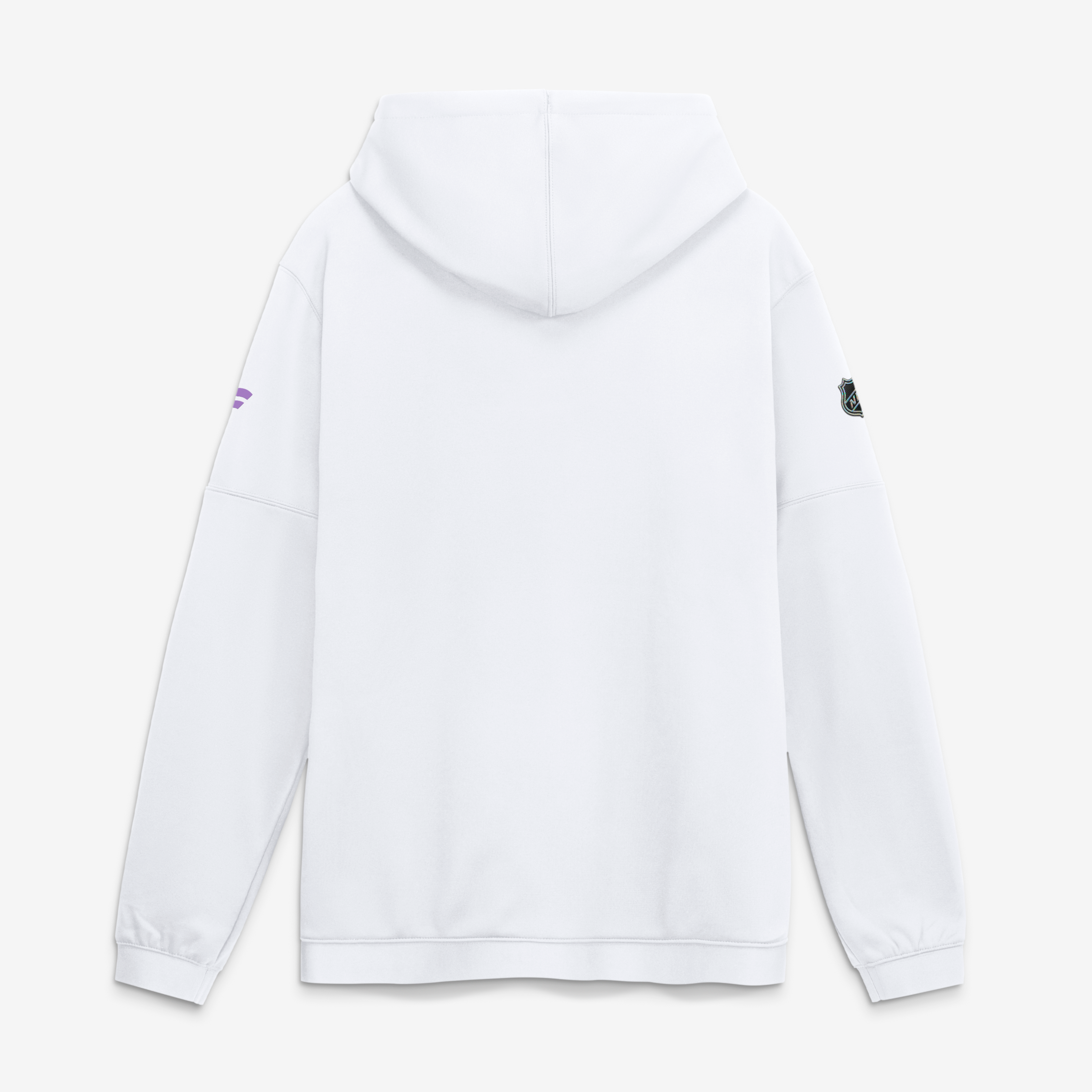 Sweat à capuche polaire authentique Fanatics blanc Philadelphia Flyers Pro Hockey Fights Cancer pour homme