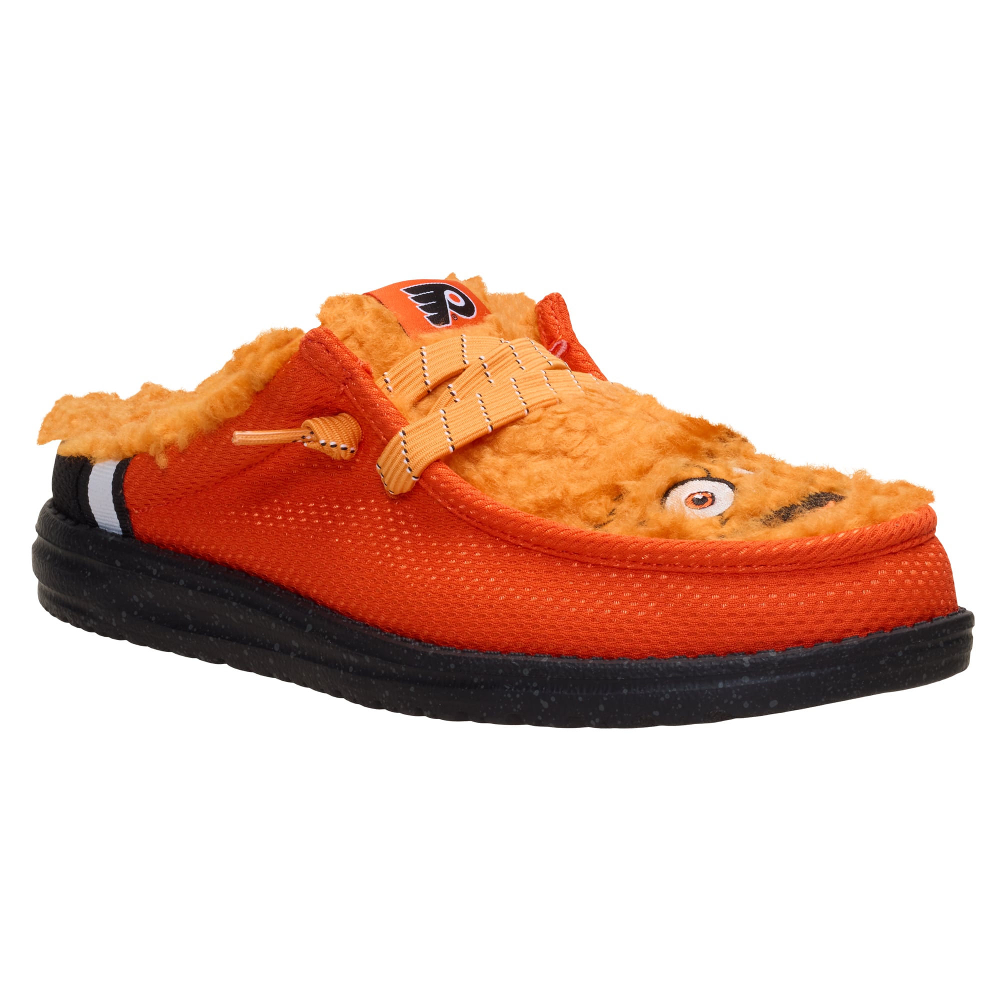 Pantoufles décontractées Hey Dude orange Philadelphia Flyers Wally pour hommes