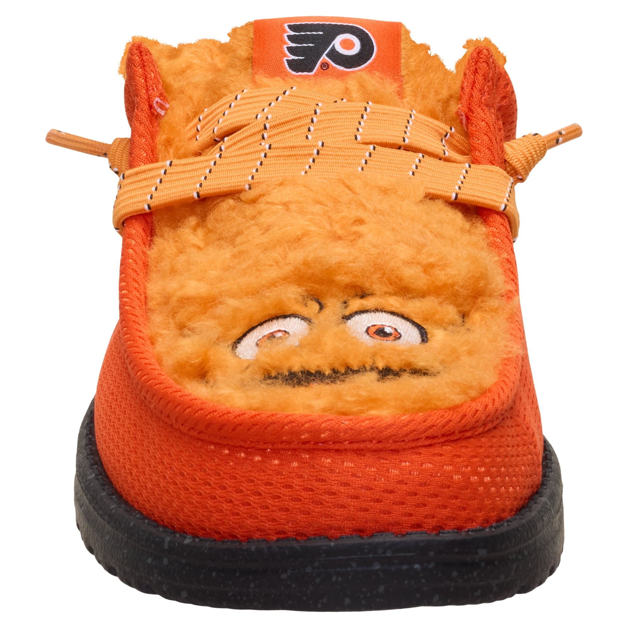 Pantoufles décontractées Hey Dude orange Philadelphia Flyers Wally pour hommes