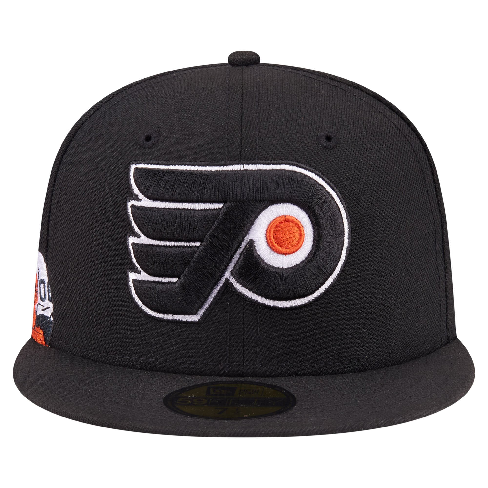 Casquette ajustée New Era noire Philadelphia Flyers Active Mascot 59FIFTY pour homme