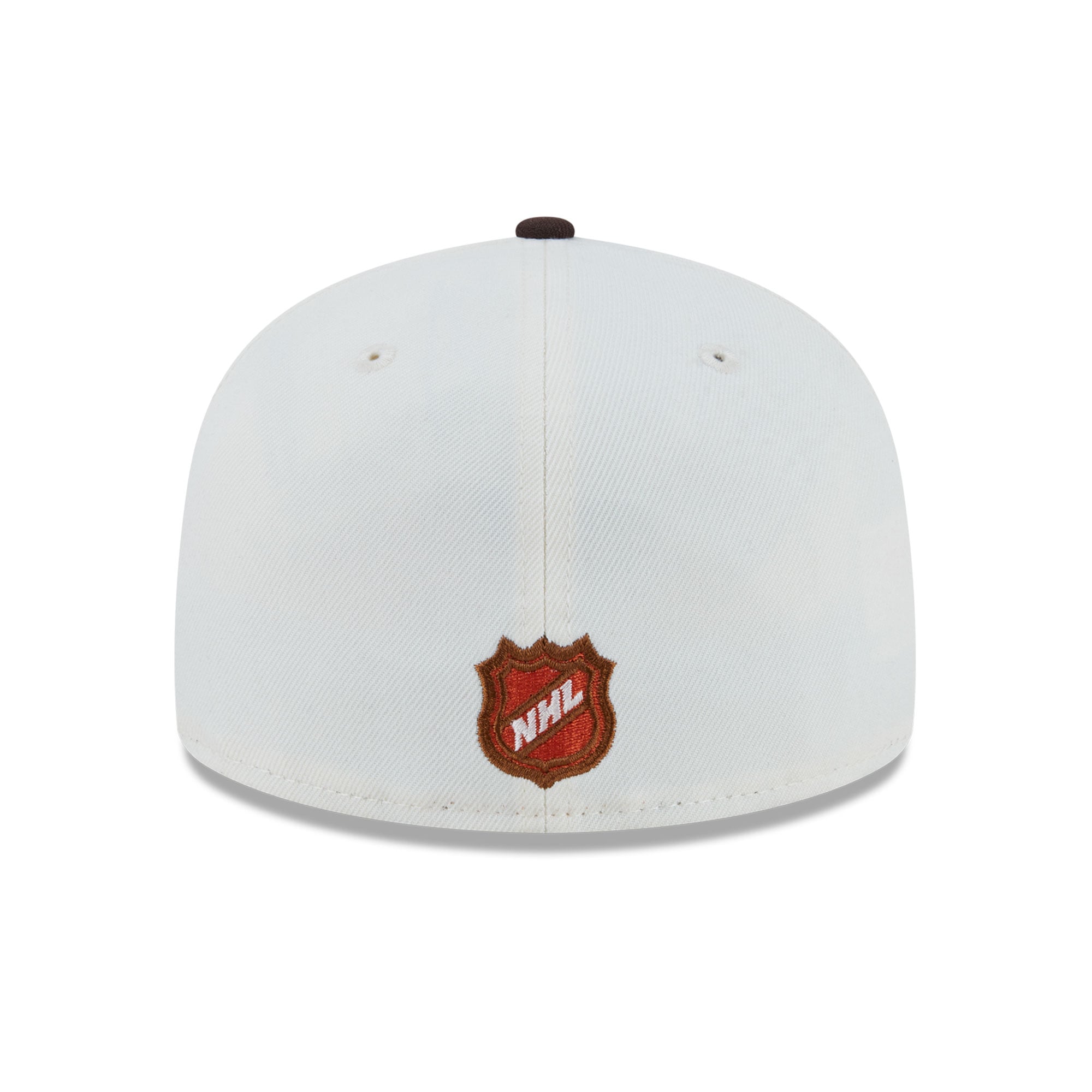 Men's New Era Cream Philadelphia Flyers Pumpkin Spice 59FIFTY Fitted Hat