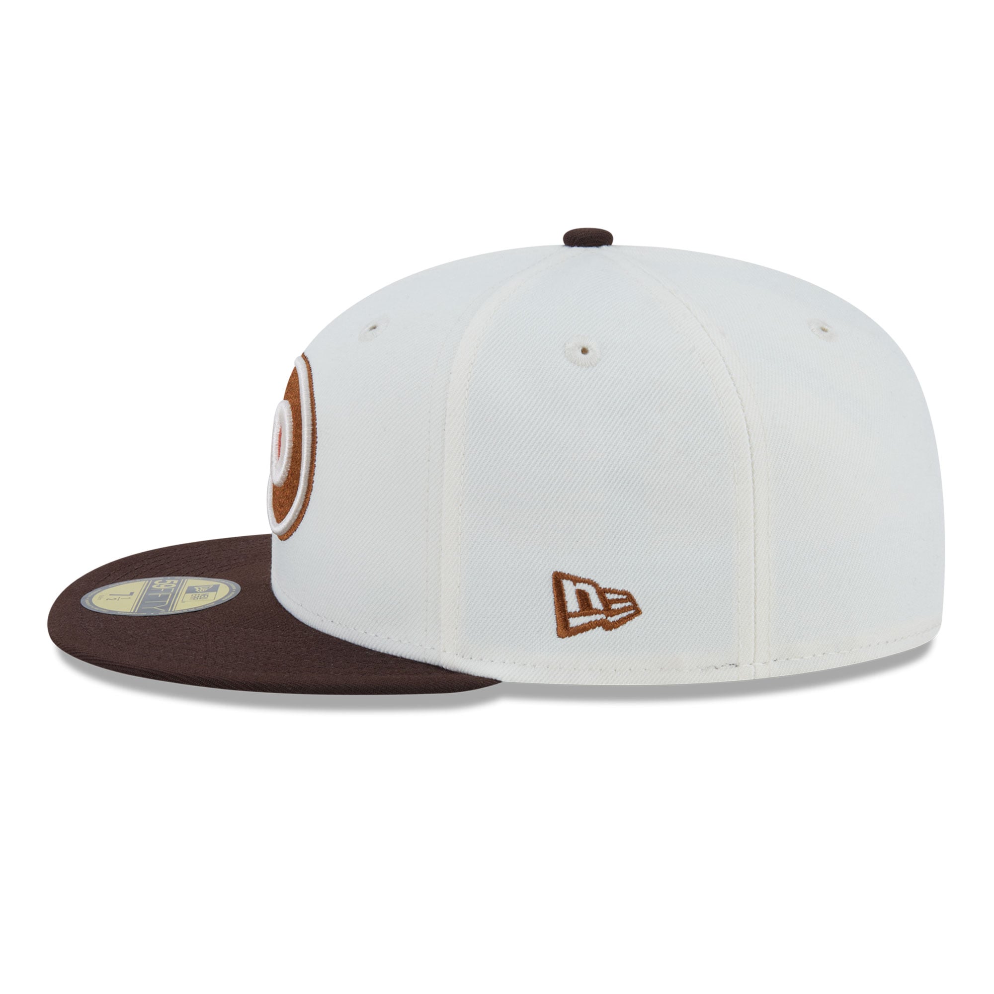 Men's New Era Cream Philadelphia Flyers Pumpkin Spice 59FIFTY Fitted Hat