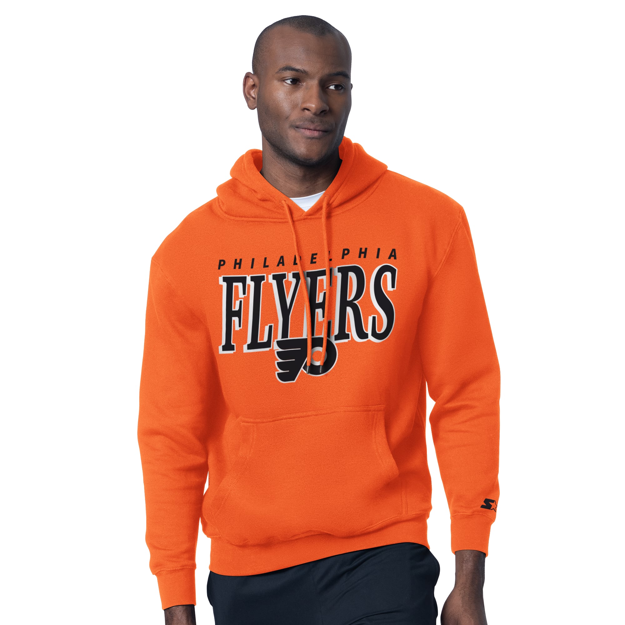 Ensemble sweat à capuche et t-shirt Starter Orange Philadelphia Flyers pour homme
