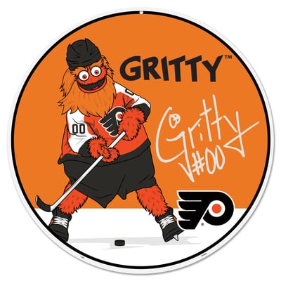 Philadelphia Flyers 22" Gritty Wall Sign