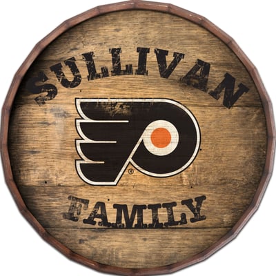 Philadelphia Flyers 24" Personalized Barrel Top