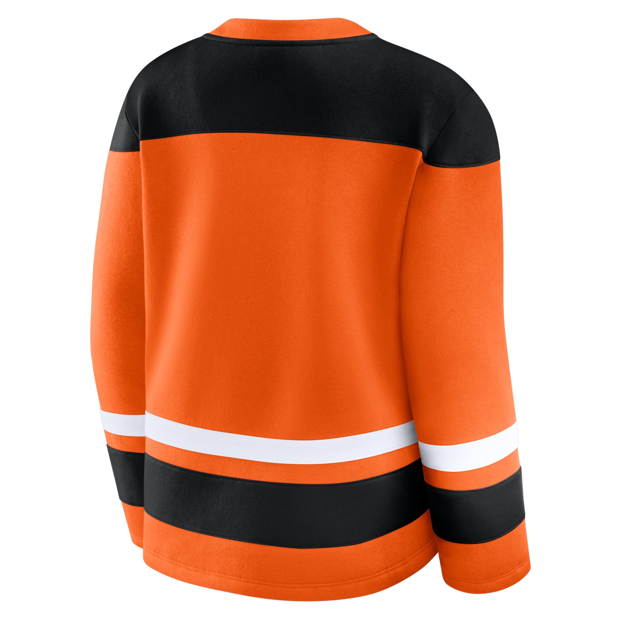 Sweat-shirt à lacets manches longues Fanatics Orange Philadelphia Flyers pour femme