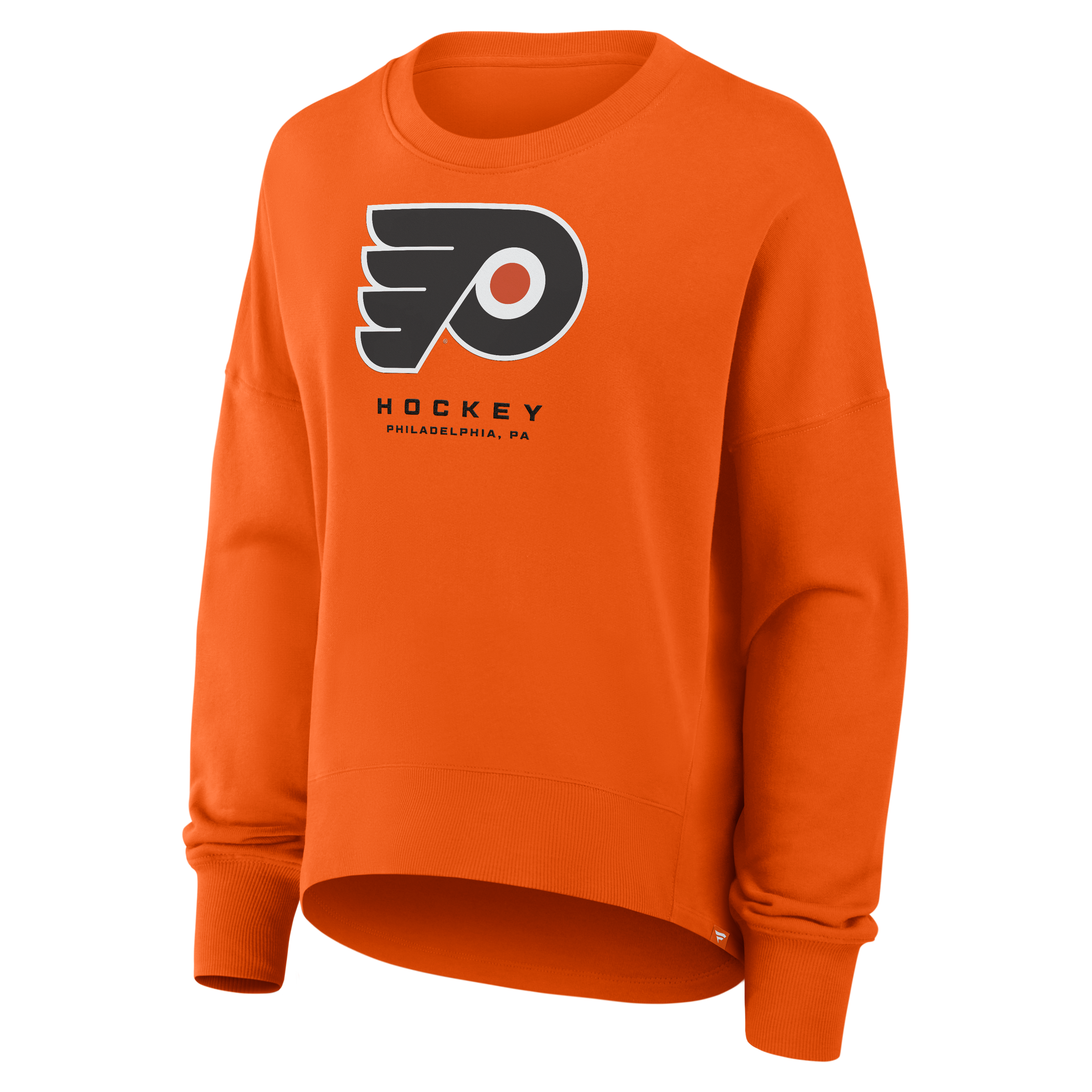 Women's Fanatics Orange Philadelphia Flyers Oversized Breakaway Sweatshirt