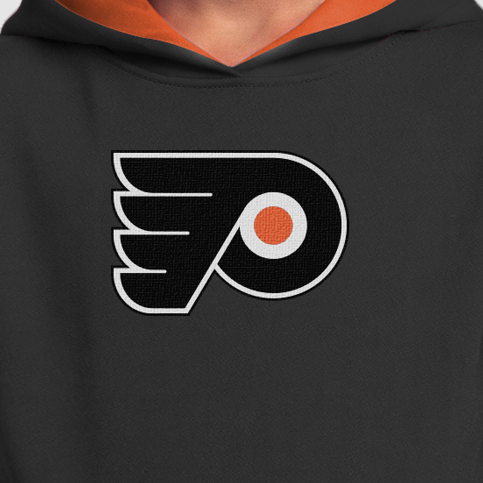 Youth Champion  Black Philadelphia Flyers Fleece Hoodie