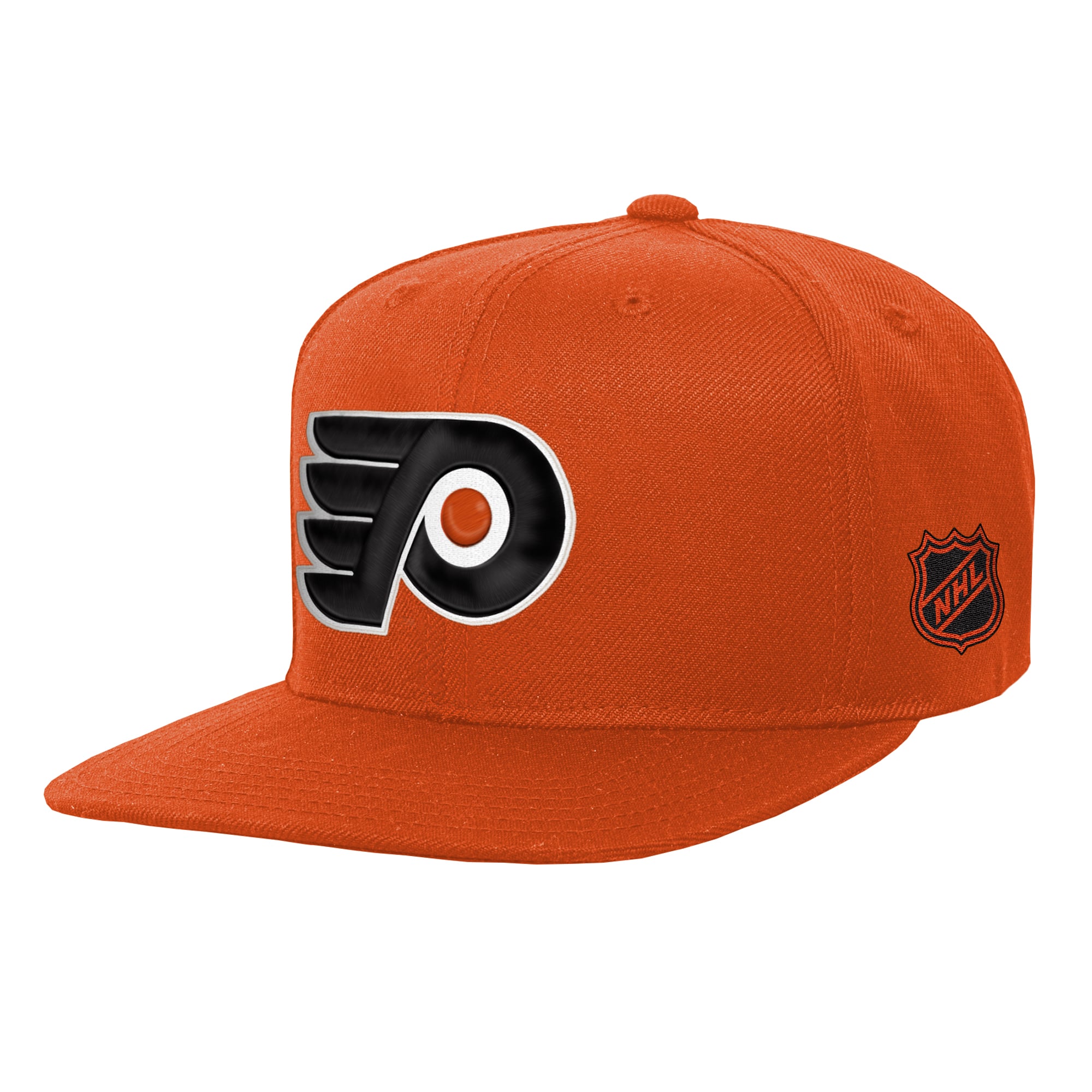 Youth Mitchell & Ness Orange Philadelphia Flyers Legendary Snapback Hat