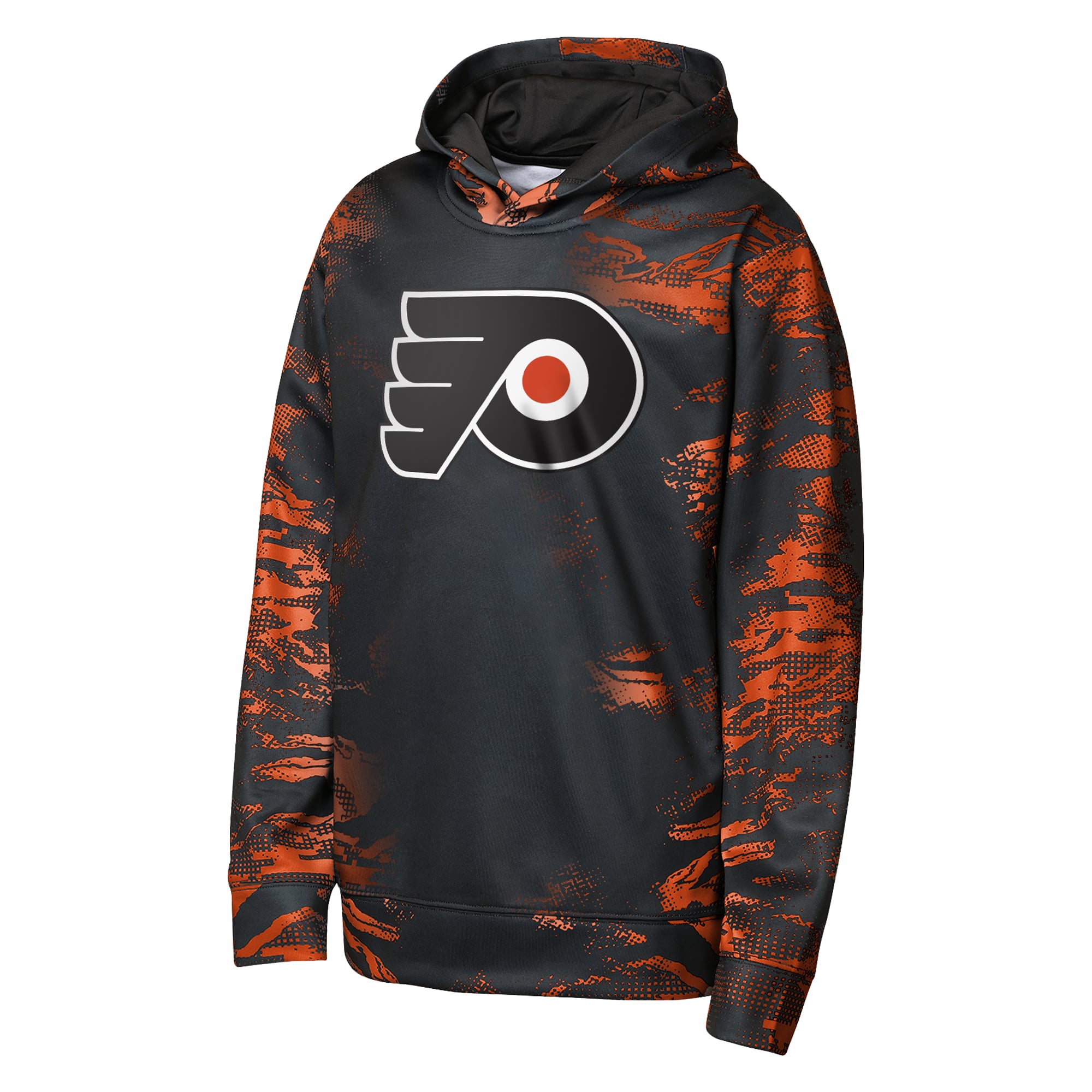 Sweat à capuche noir Youth Outerstuff Philadelphia Flyers Team Dynamics