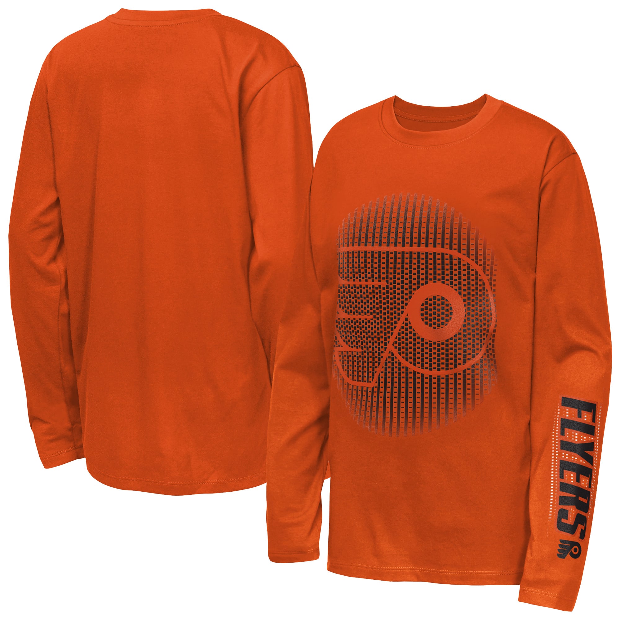 T-shirt à manches longues Youth Outerstuff Orange Philadelphia Flyers Regroup & Reset