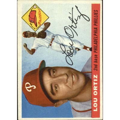 1955 Topps #114 Louis Ortiz RC