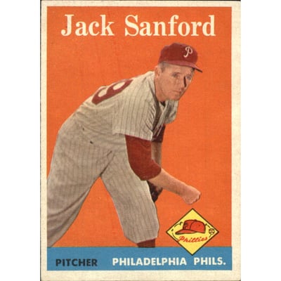 1958 Topps #264 Jack Sanford