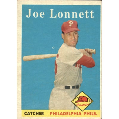 1958 Topps #64 Joe Lonnett