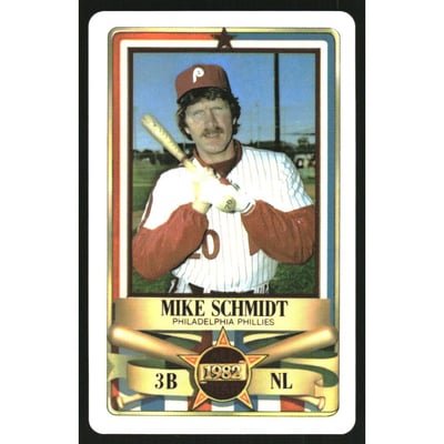 1982 Perma-Graphic All-Stars #17 Mike Schmidt