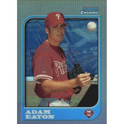 1997 Bowman Chrome Refractors #243 Adam Eaton