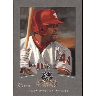2002 Diamond Kings Silver Foil #101 Marlon Byrd