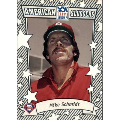 2002 Topps American Pie Sluggers Silver #3 Mike Schmidt