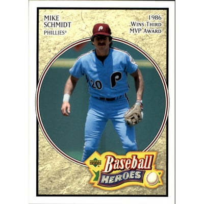 2005 Upper Deck Baseball Heroes #41 Mike Schmidt