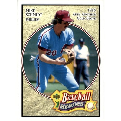 2005 Upper Deck Baseball Heroes #42 Mike Schmidt