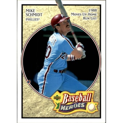 2005 Upper Deck Baseball Heroes #44 Mike Schmidt