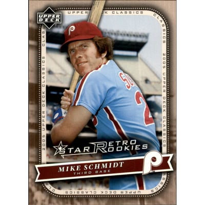 2005 Upper Deck Classics #120 Mike Schmidt RSR
