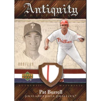 2007 Artifacts Antiquity Artifacts #PB Pat Burrell