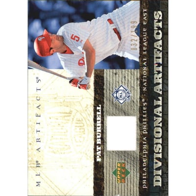 2007 Artifacts Divisional Artifacts #PB Pat Burrell
