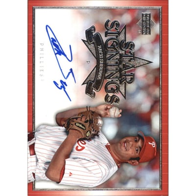2007 Upper Deck Star Signings #ZS Zack Segovia S2
