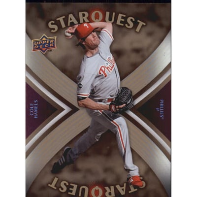 2008 Upper Deck StarQuest Ultra Rare #38 Cole Hamels