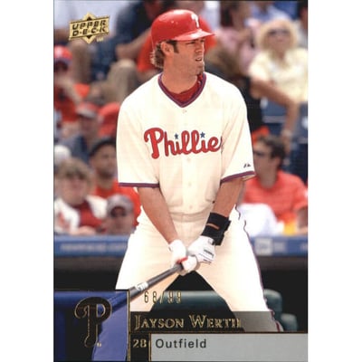 2009 Upper Deck Gold #807 Jayson Werth