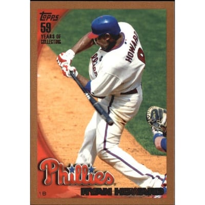 2010 Topps Copper #590 Ryan Howard