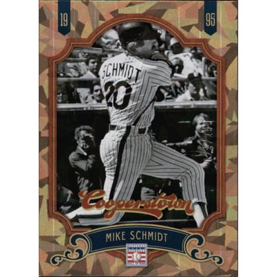2012 Panini Cooperstown Crystal Collection #39 Mike Schmidt