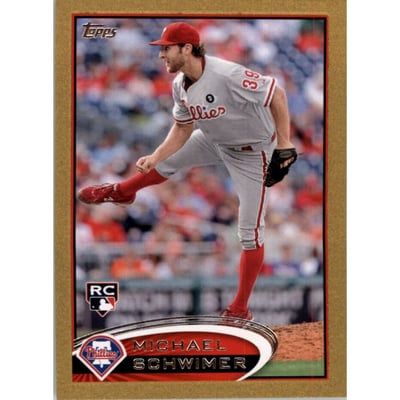 2012 Topps Mini Gold #465 Michael Schwimer