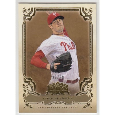 2013 Topps Triple Threads Gold #95 Cole Hamels